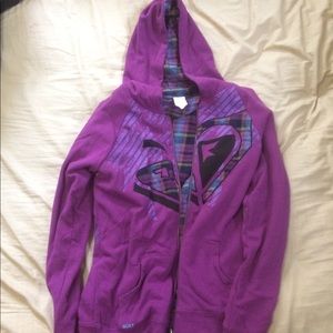 LAST DAY ON POSHMARK!- Purple Roxy Hoodie